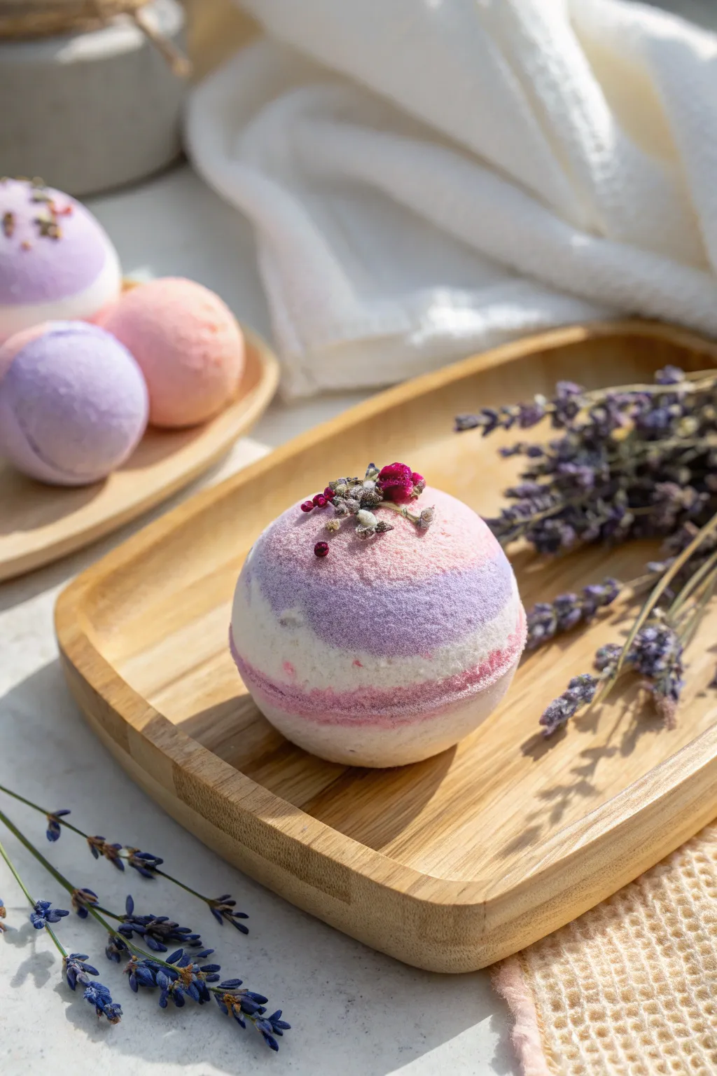 Indulge in relaxation with handmade bath bombs—where simplicity meets natural beauty.