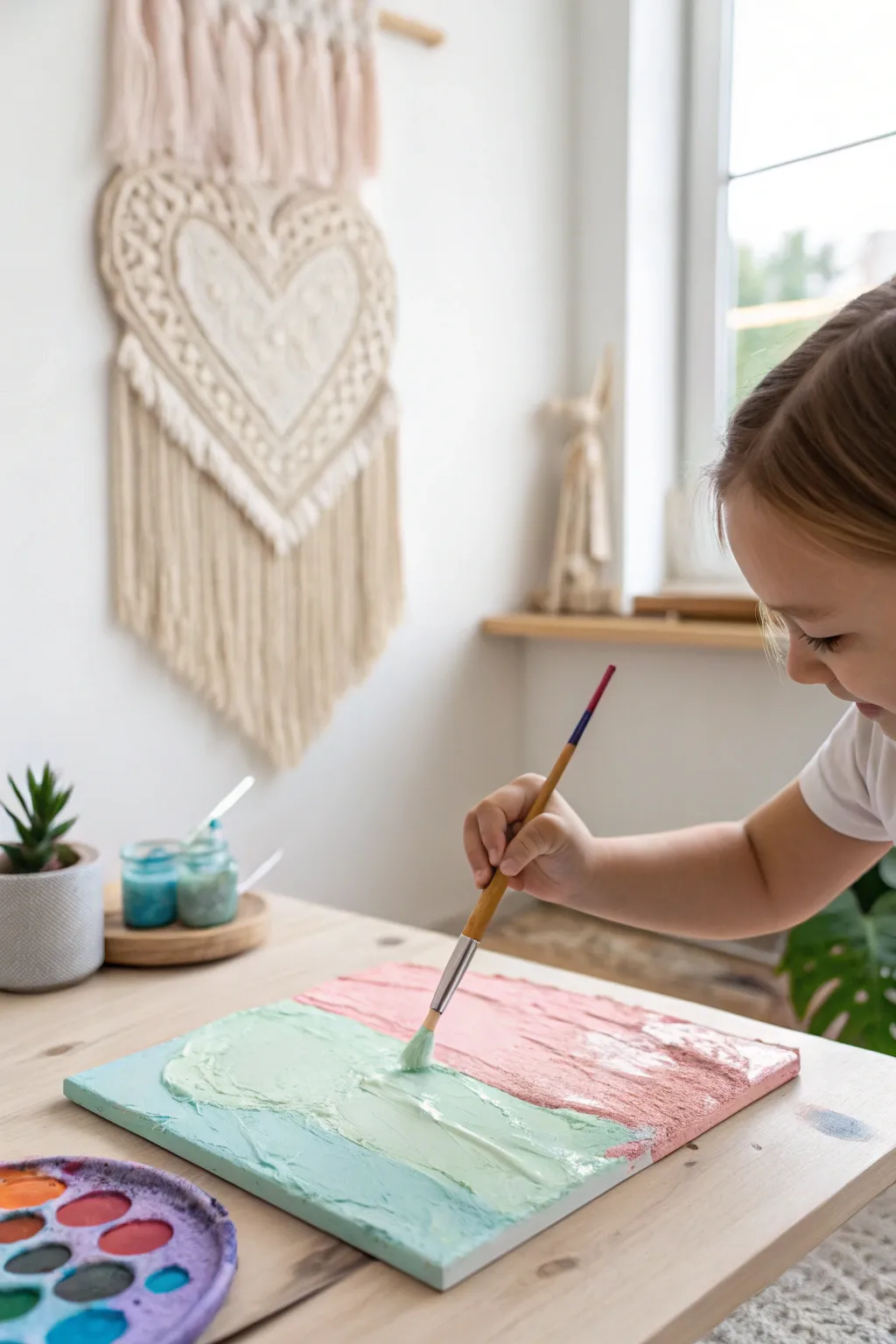 Let little hands unleash their creativity with DIY puffy paint art—where simplicity meets playful texture.