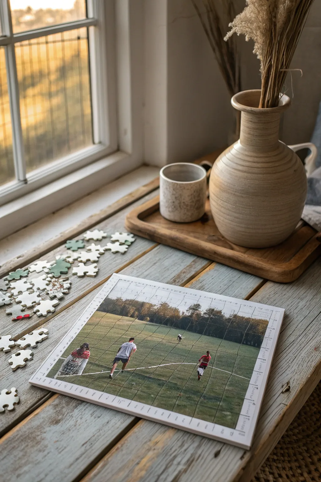 Piece by piece, relive unforgettable sports moments with custom-crafted puzzles that blend simplicity and natural beauty.