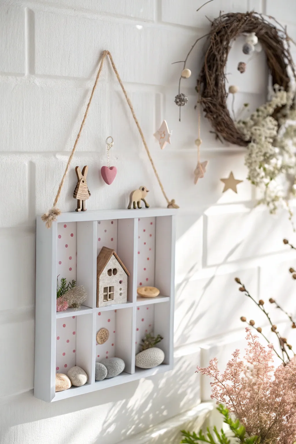 Craft your own whimsical world with playful shadow boxes—perfect for adding charm and character to any space.