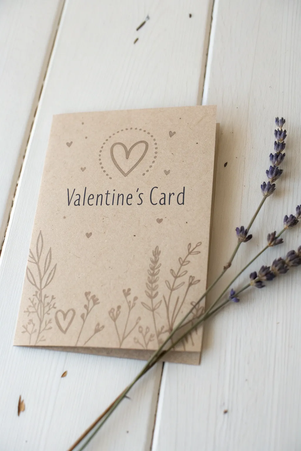 Eco-friendly elegance: Create Valentine's magic with recycled paper.