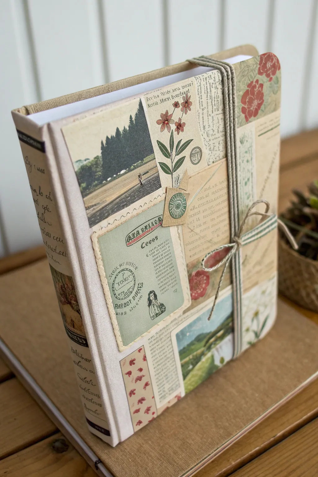 Craft Your Story: A Diary Cover that Blends Nostalgia with Modern Elegance.
