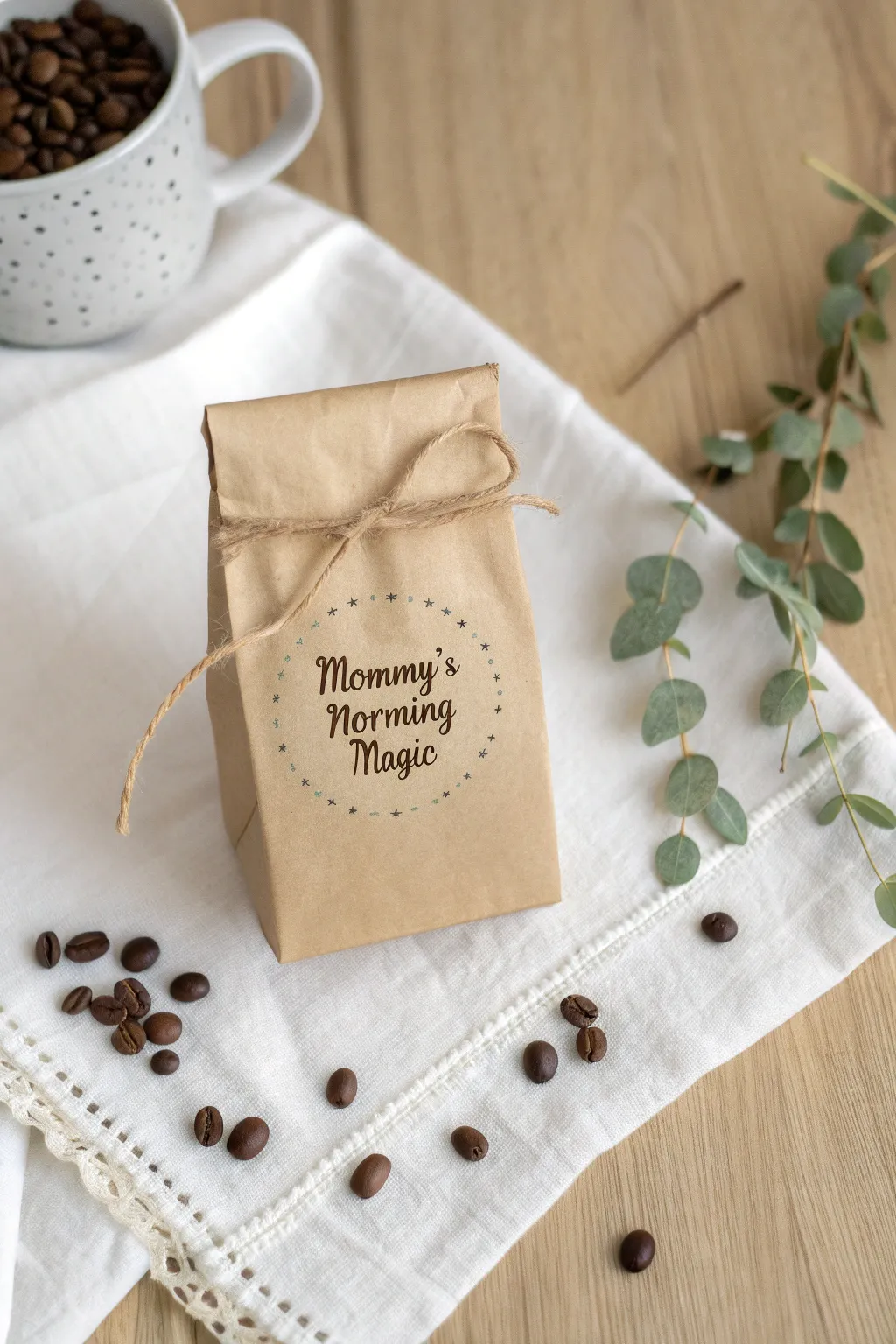 Brew love with Mommy's Morning Magic – the perfect DIY baby shower favor for coffee-loving moms-to-be!