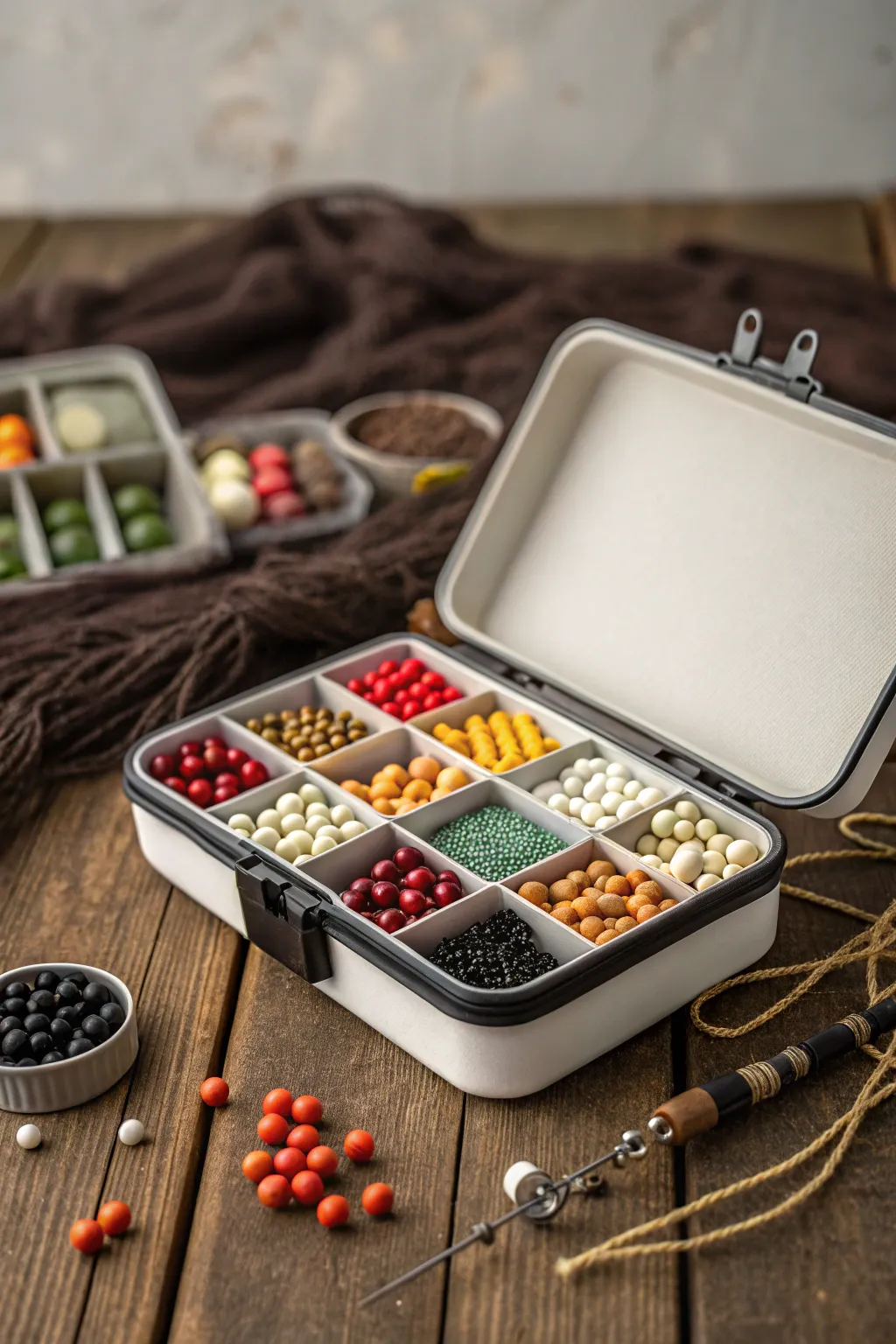 Who knew fishing tackle boxes could be this stylish? Perfect for organizing your beads with flair!