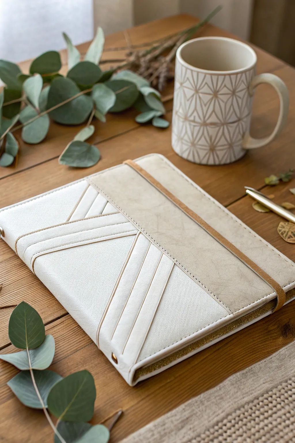 Elevate your organization game with a minimalist DIY binder cover that exudes Scandinavian elegance and Boho warmth.