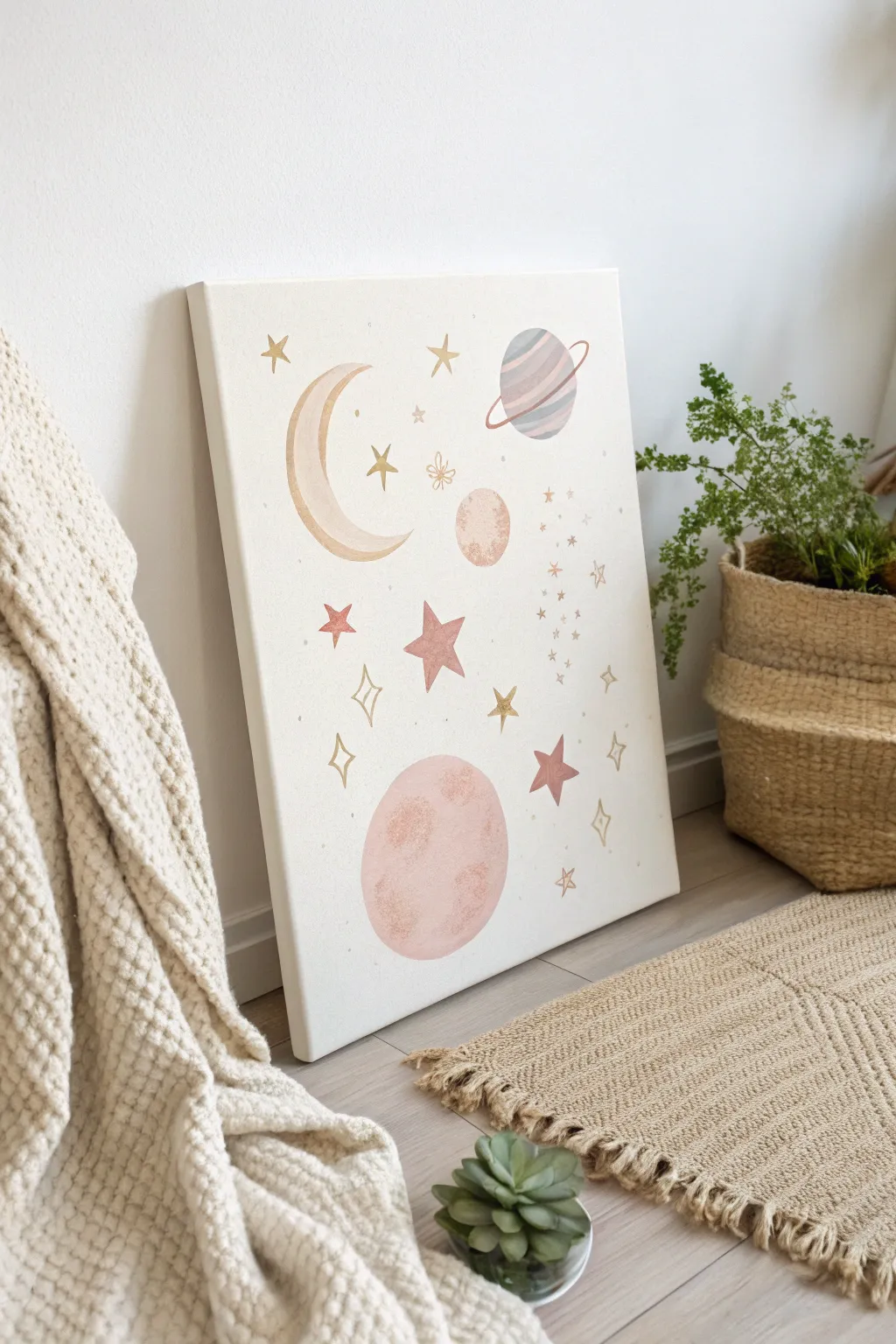 Inspire wonder in your baby's room with a celestial touch of handcrafted elegance.