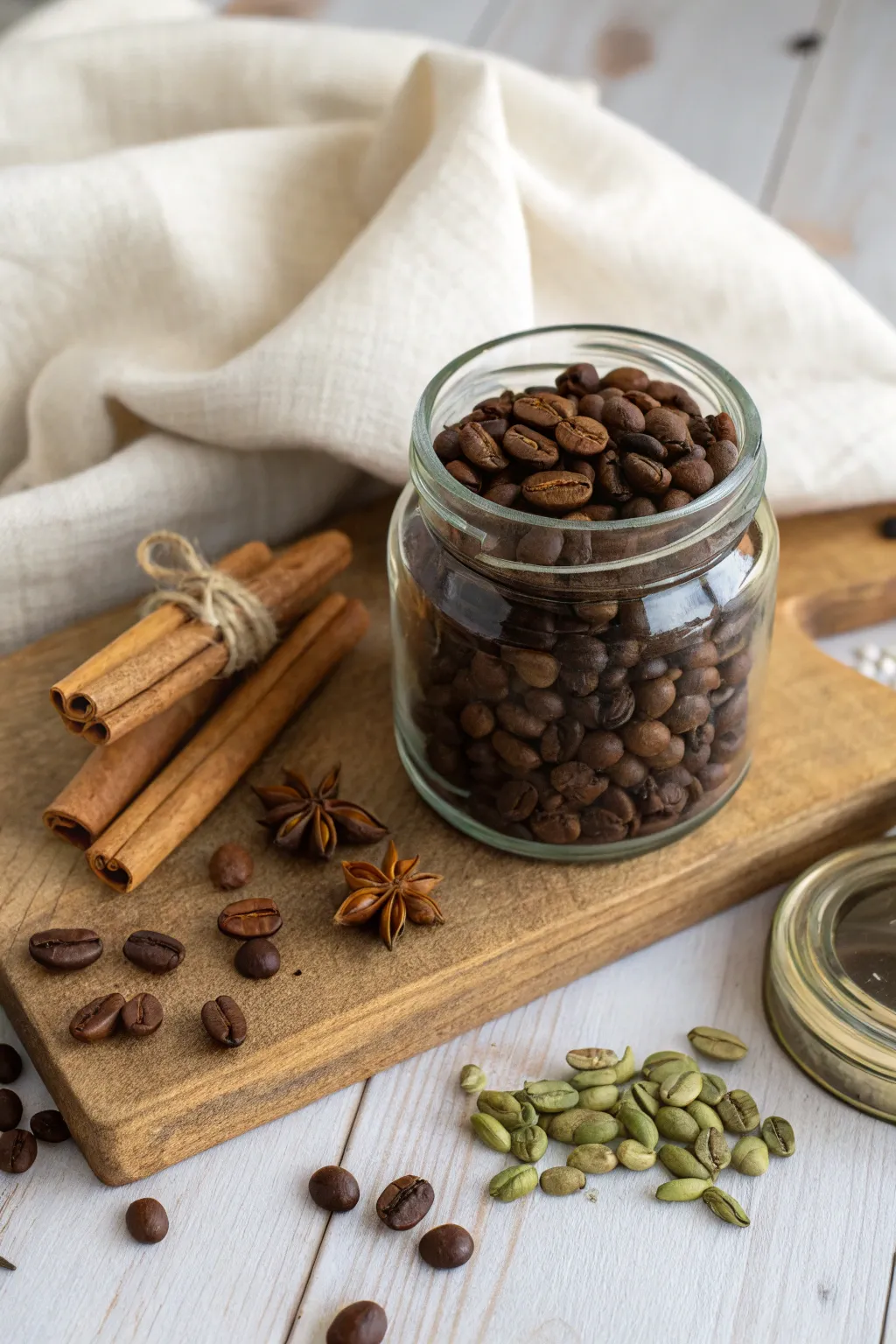 Elevate your coffee experience with a jar of aromatic infusions. Perfect for gifting or savoring at home!
