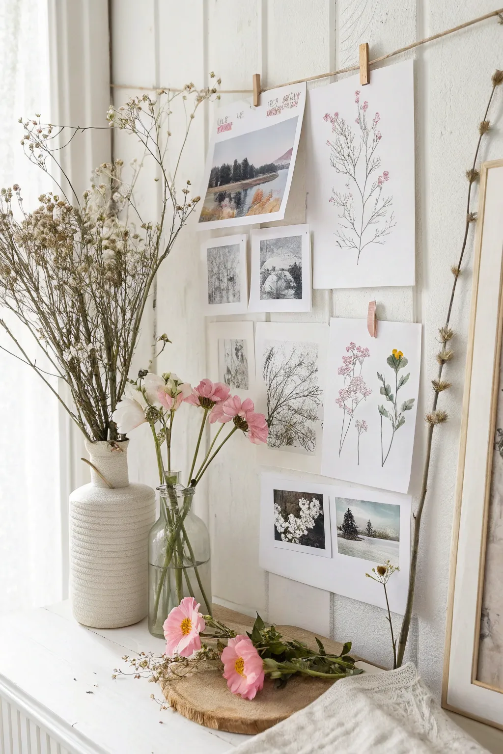 A journey through creativity: Discover the art of mixed media collages.