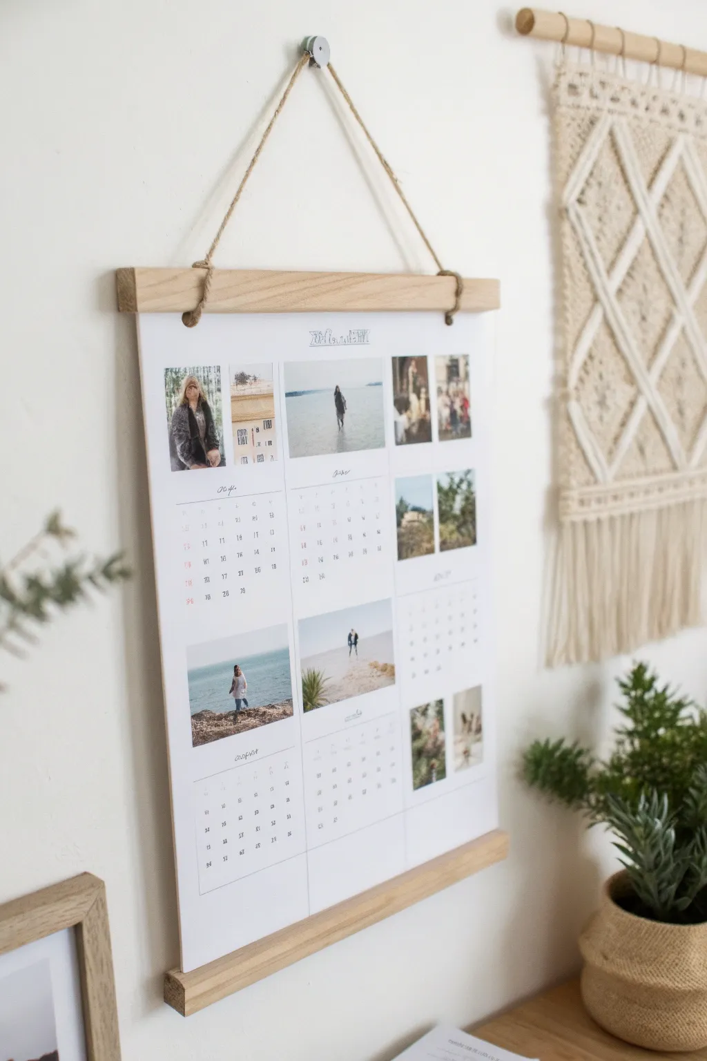 Transform every month into a cherished memory with this personalized wall calendar - the perfect blend of functionality and artistry.