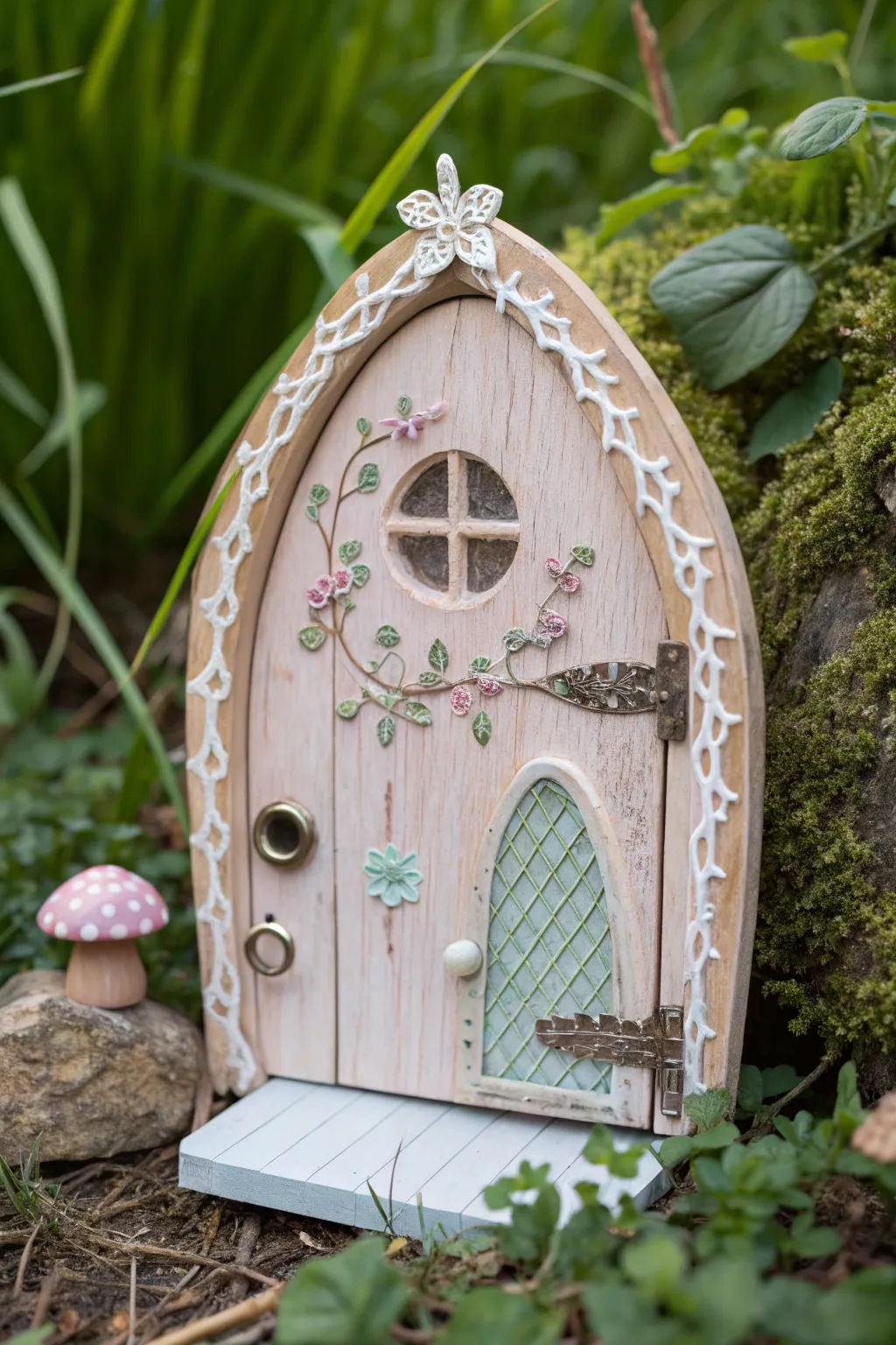 Bring enchanting charm to your garden with handcrafted gnome doors!