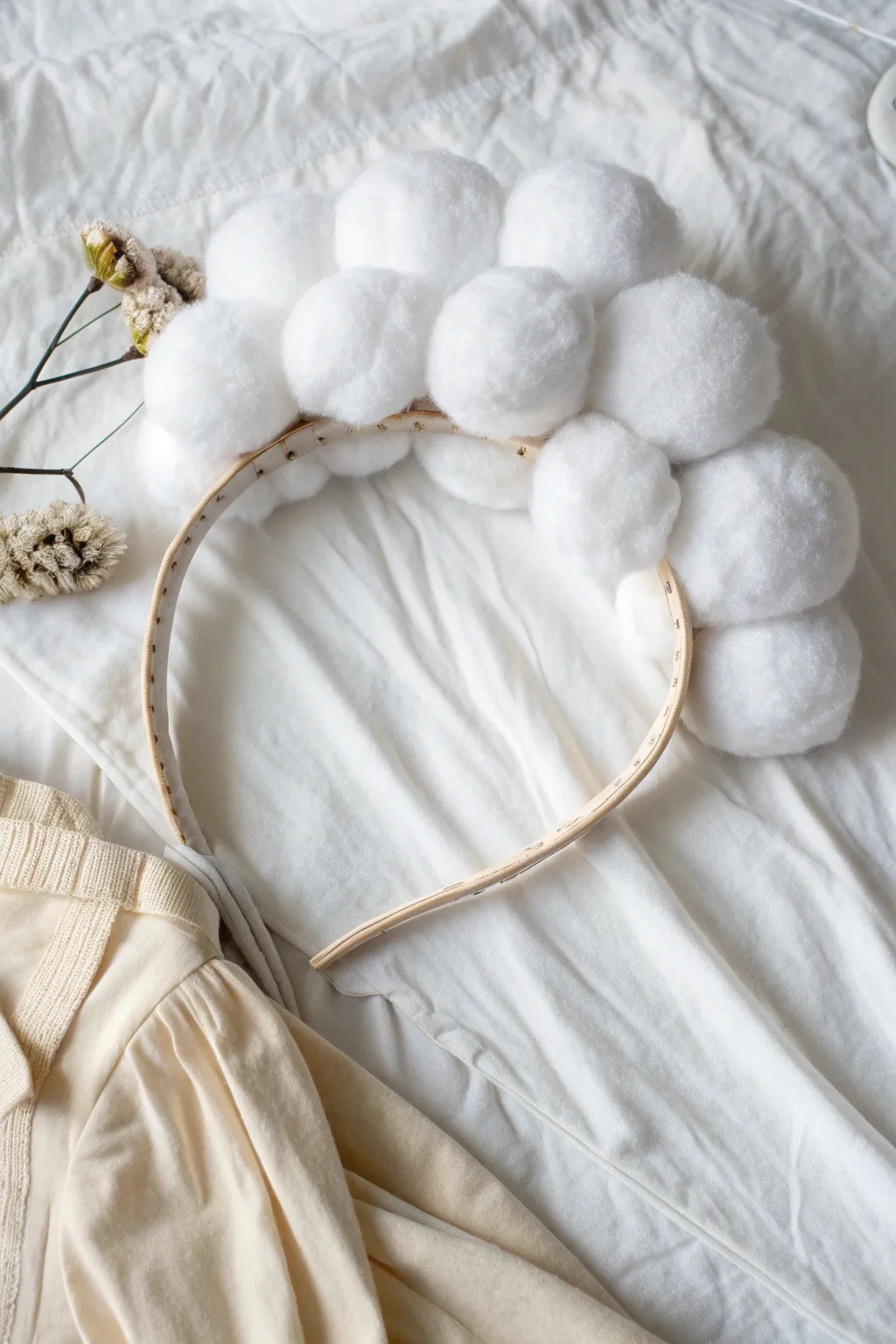 Embrace your inner weather goddess this Halloween with a chic cloud costume—where simplicity meets creativity.