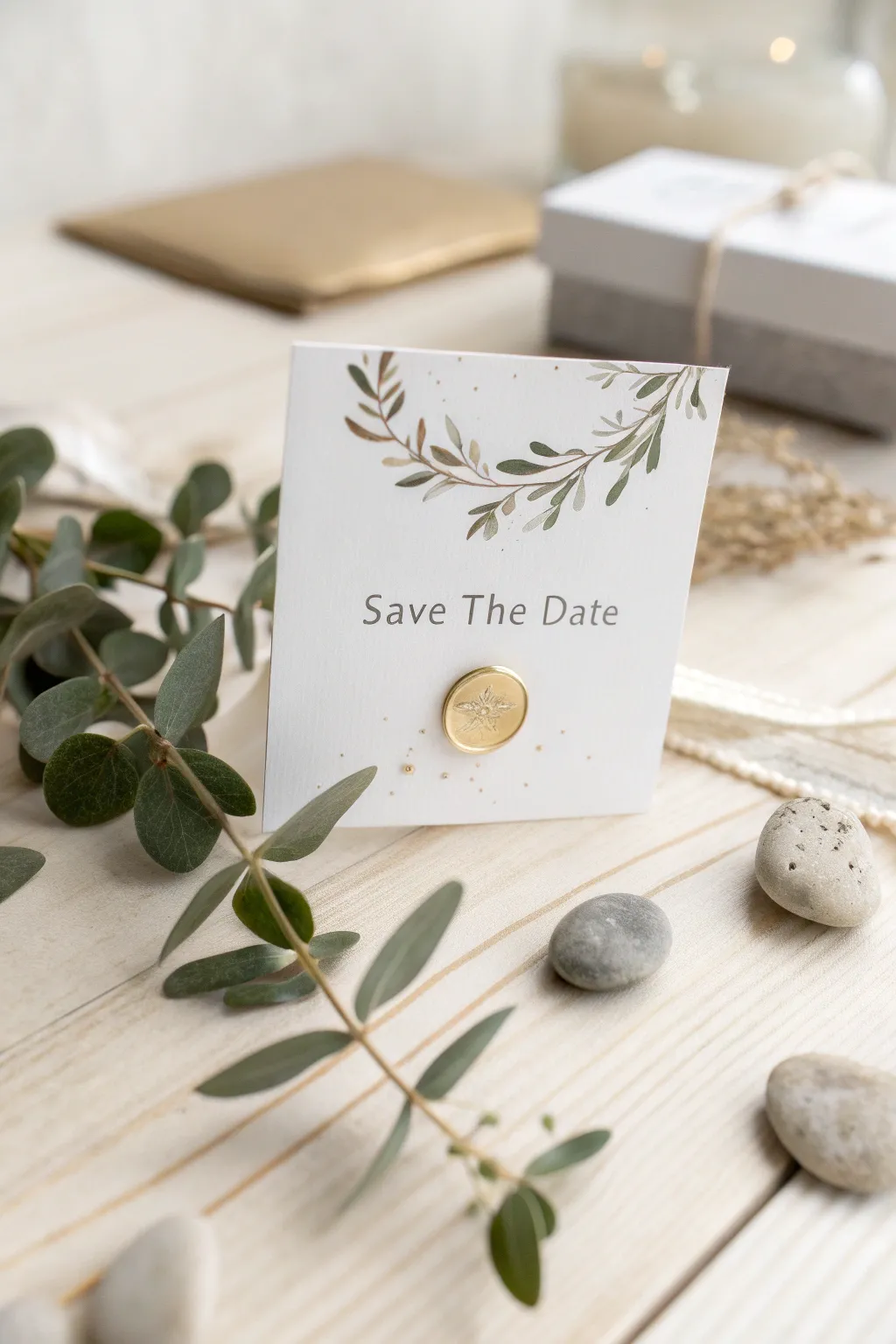Add a touch of playful elegance to your big day with DIY scratch-off save the date cards.