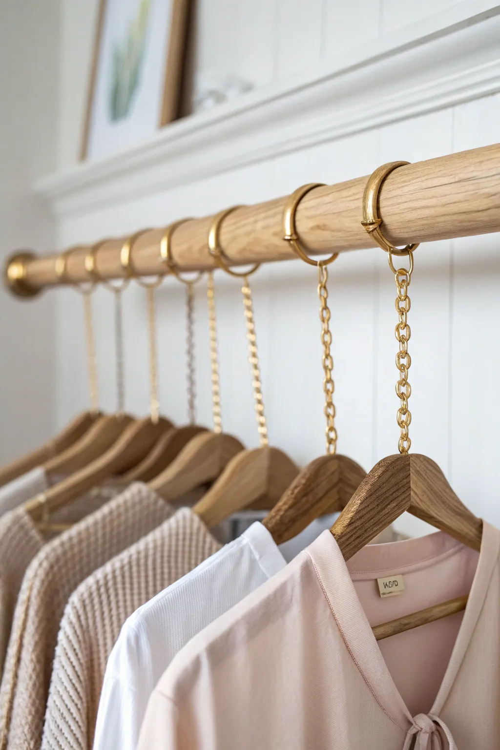 Elevate your closet with customizable hanging solutions that blend Scandinavian simplicity with boho flair.