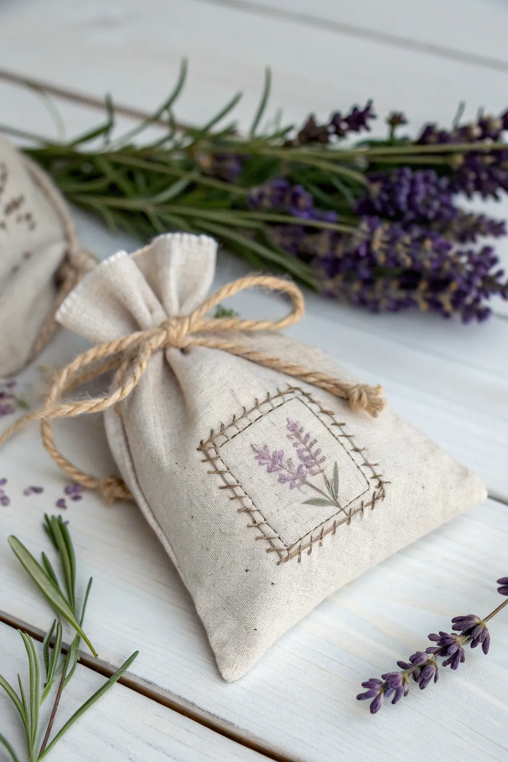 Embrace simplicity with these handcrafted lavender sachets, the perfect touch of natural elegance for any drawer.