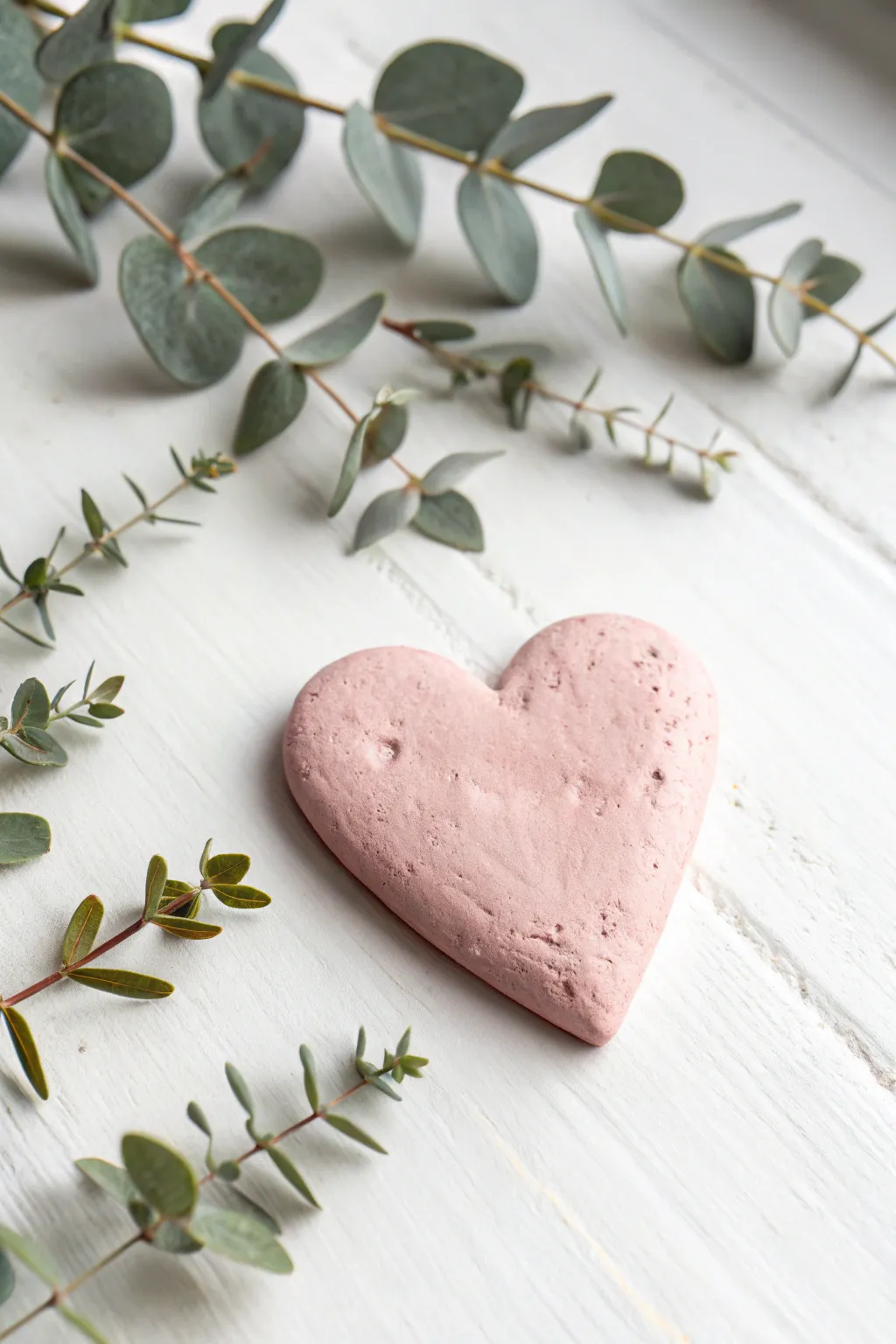 Fall in love with simplicity: Craft your own charming clay heart magnets.
