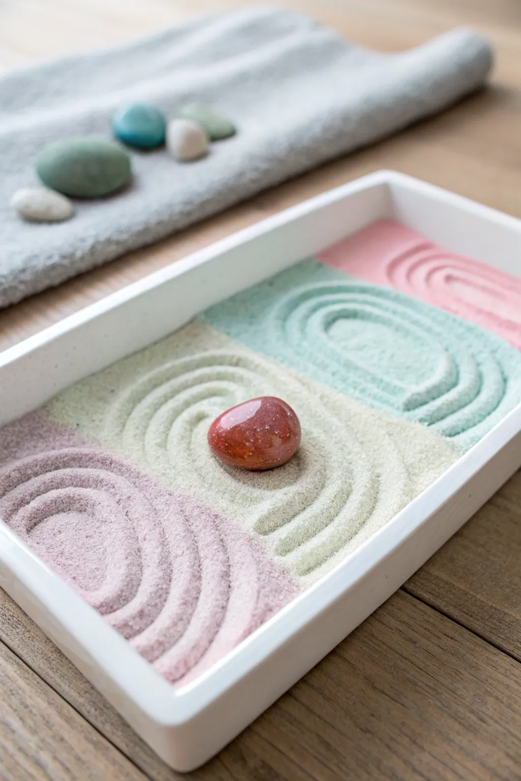 Transform your space with a Color Pop Zen Garden – where tranquility meets vibrant artistry.