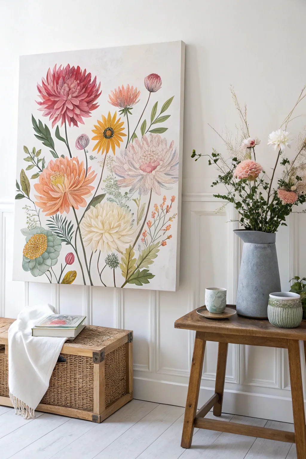Unleash your inner artist with a burst of flower power magic! 🌸✨