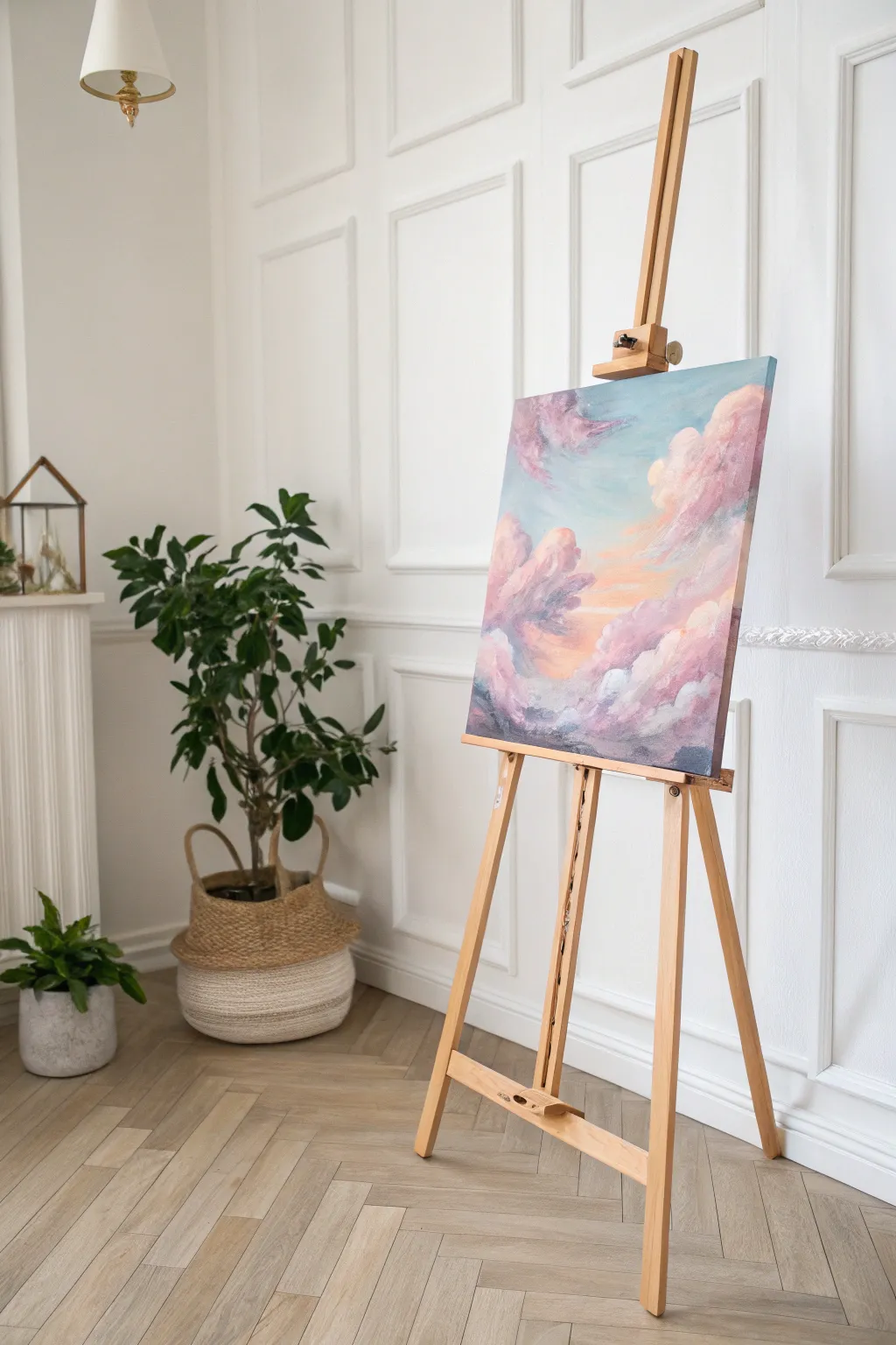 Let your creativity soar with whimsical clouds, where simplicity meets natural beauty.
