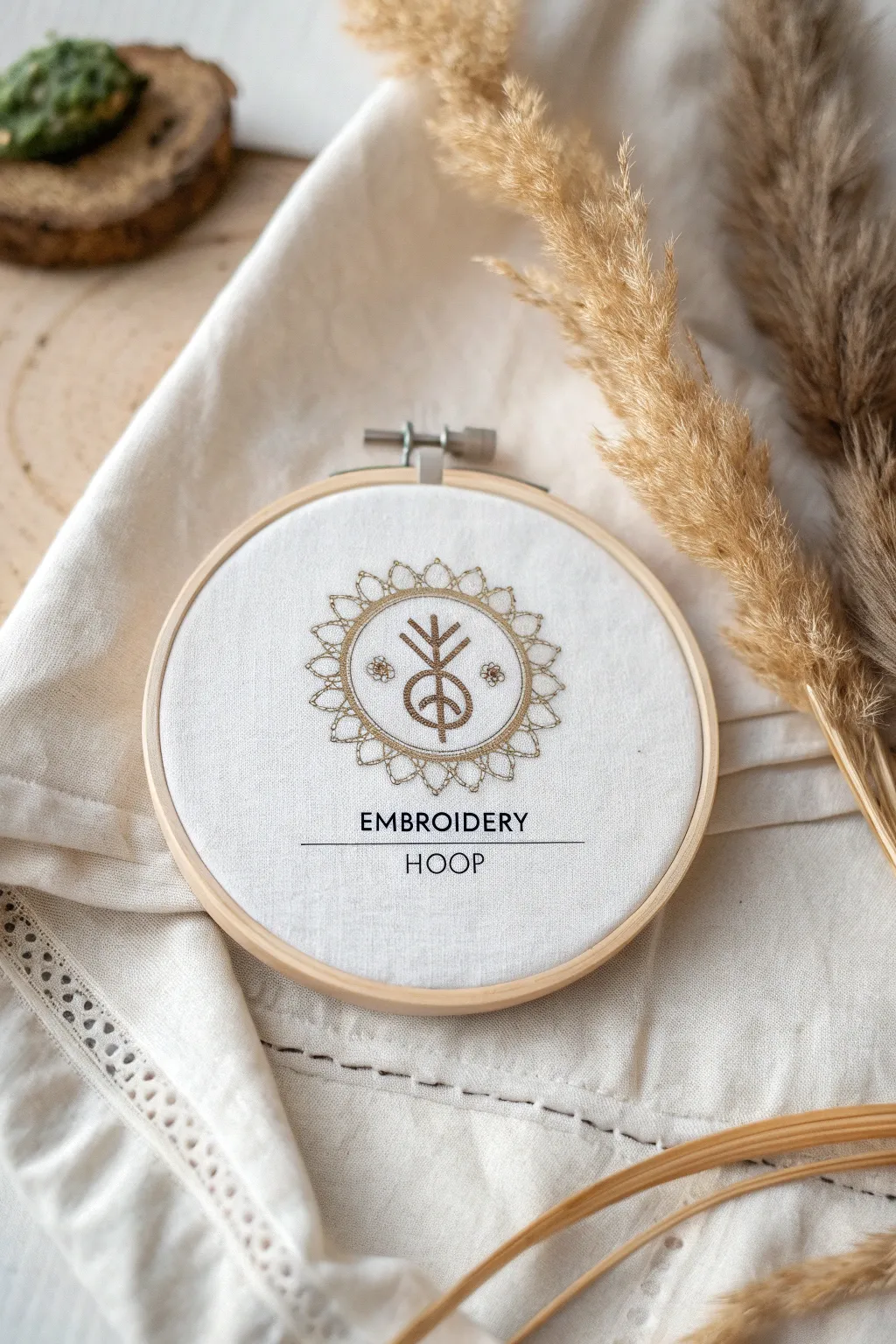 Celebrate heritage with a touch of elegance and simplicity—craft your logo with cultural symbols.