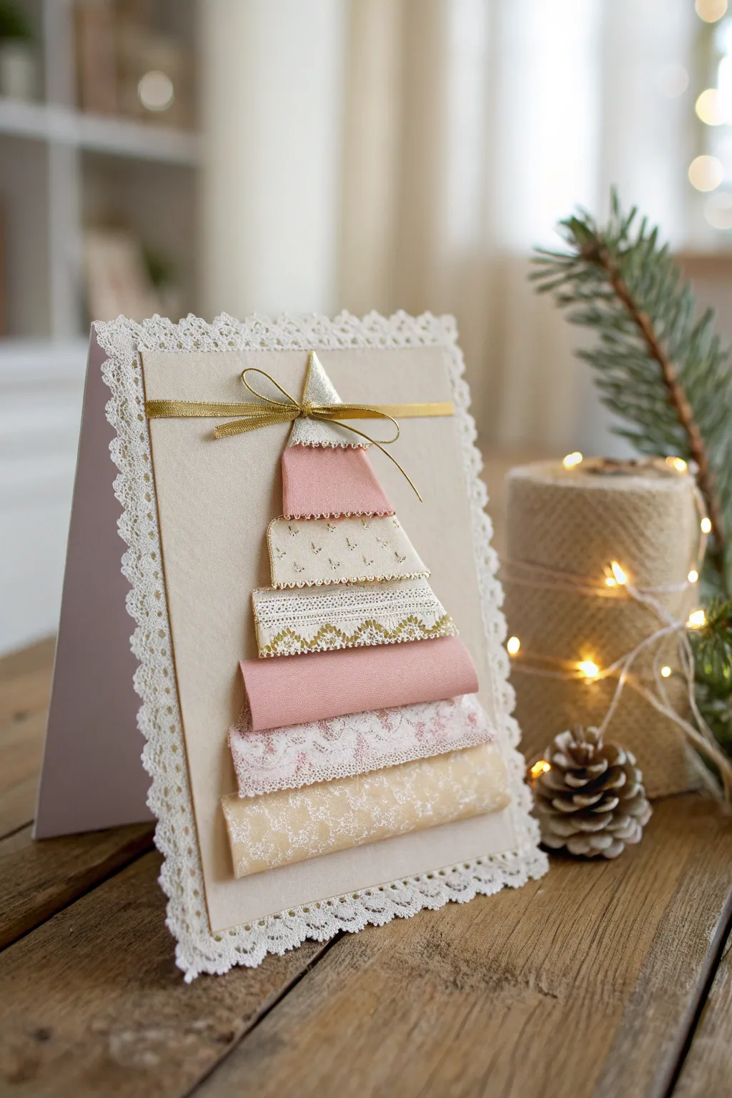 Craft your holiday greetings with a touch of elegance and simplicity. 🎄✨