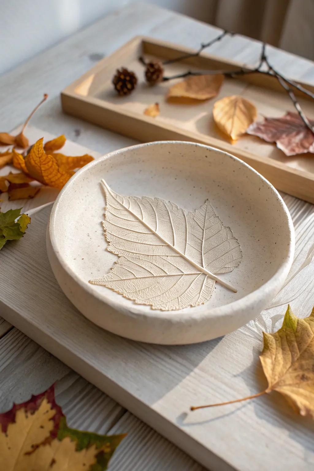 Embrace the beauty of nature with handcrafted elegance. 🍂✨ #ClayCrafts #ScandiBoho