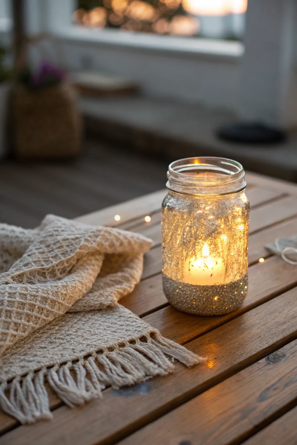Illuminate your evenings with a touch of magic. ✨ #DIYLanterns #ScandiBoho #CraftingJoy