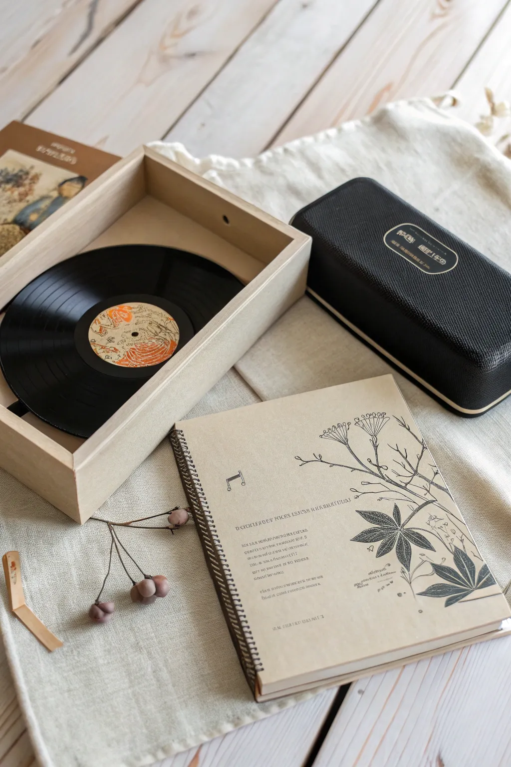 Unwrap the harmony: A gift box that sings to the soul of every music lover.