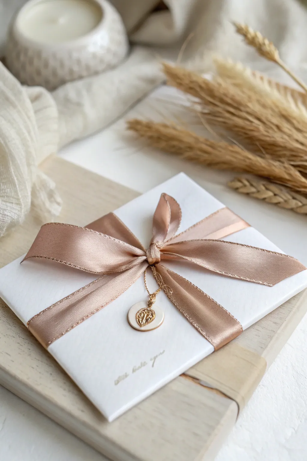 Transform your gift card into a work of art with an elegant ribbon wrap.