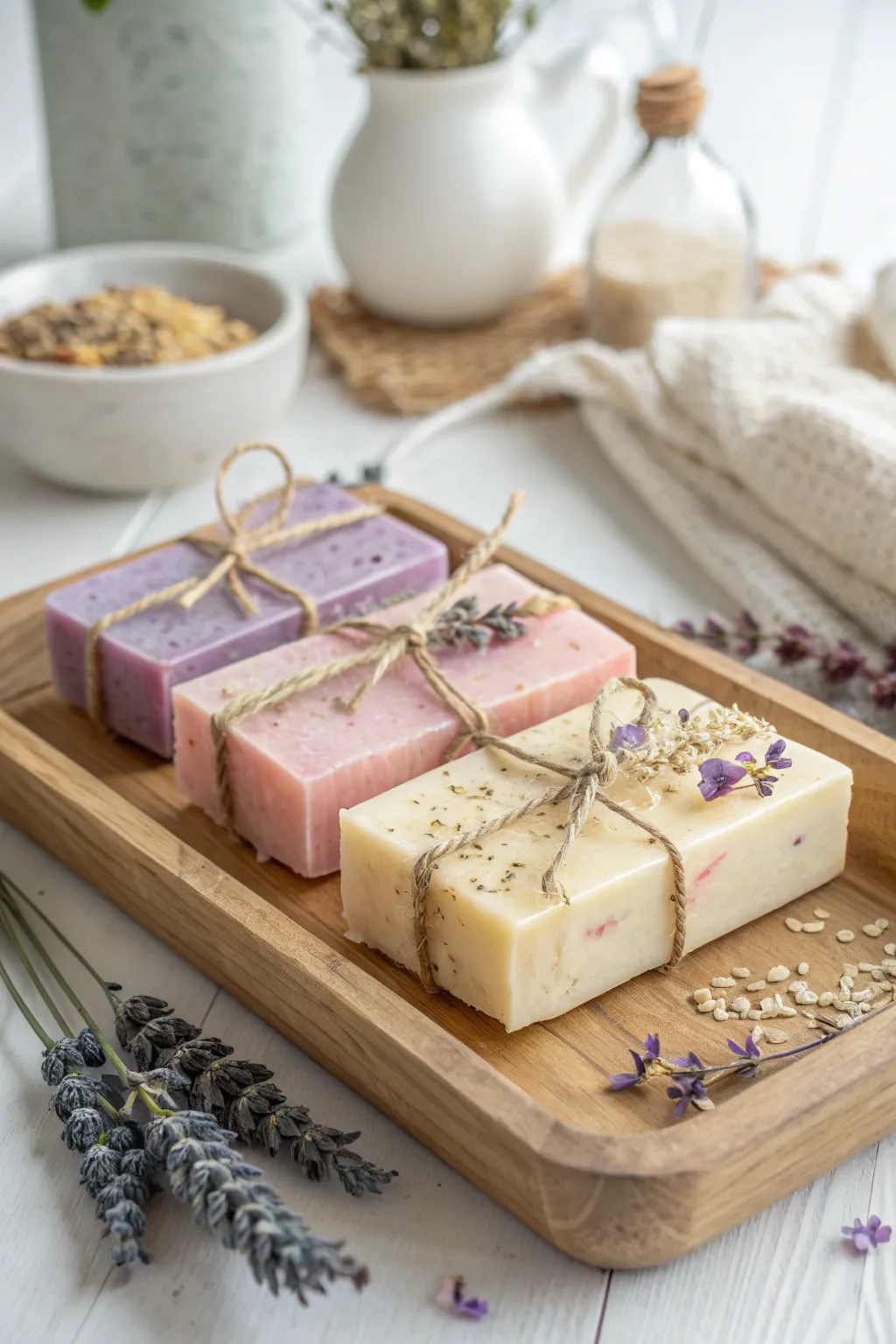 Elevate your gift-giving with these artisan handmade soaps, the perfect blend of simplicity and natural beauty.