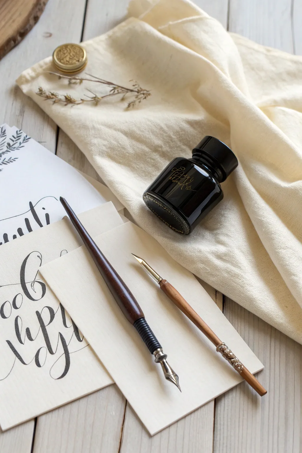 Elevate your creativity with the timeless elegance of calligraphy.