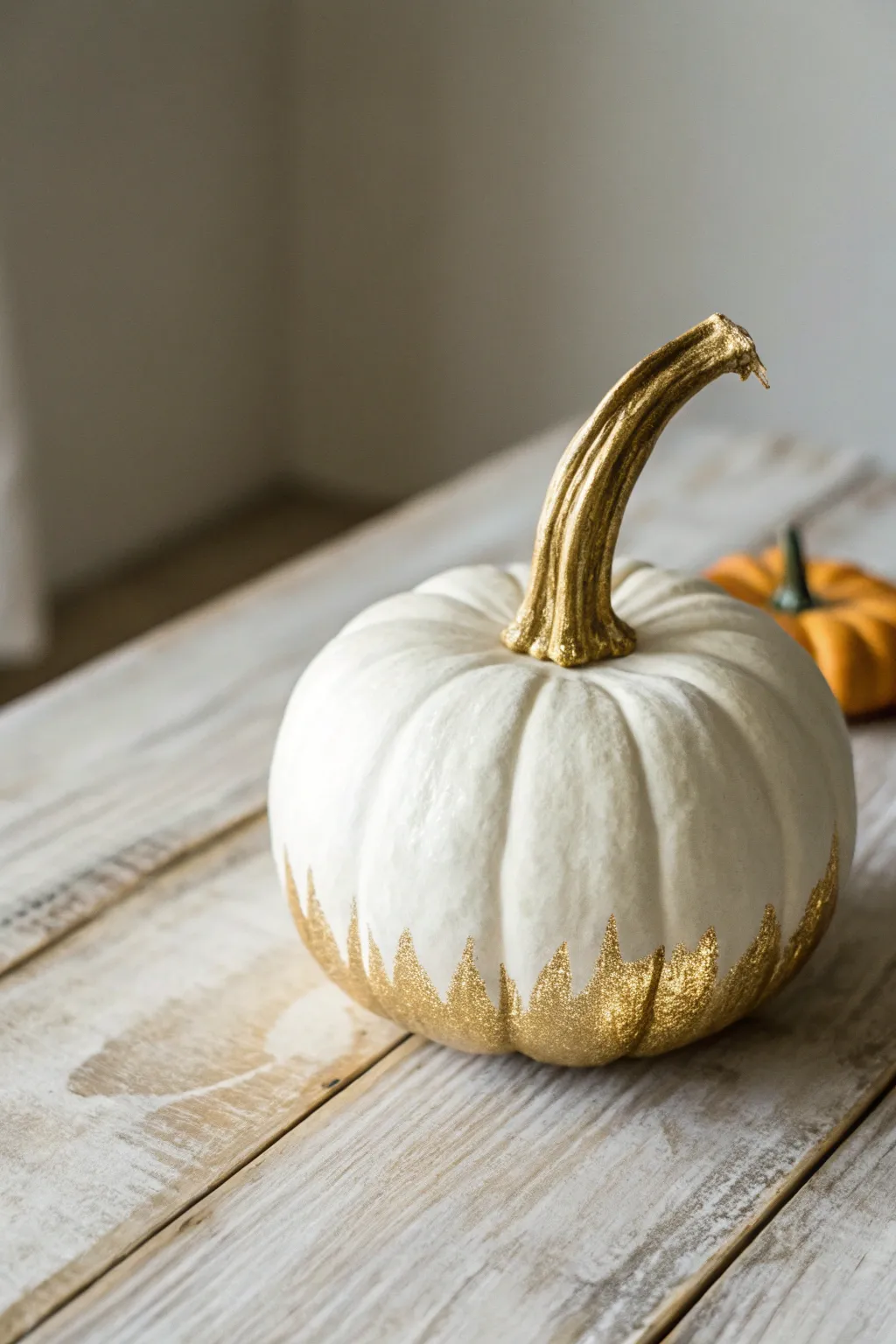 Elevate your autumn decor with simple gold accents. 🍂✨