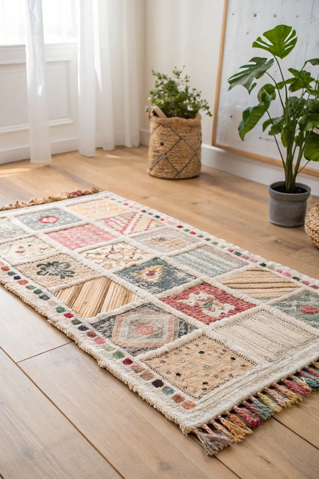 Transform your space with a vibrant DIY boho rug—where creativity meets sustainability!