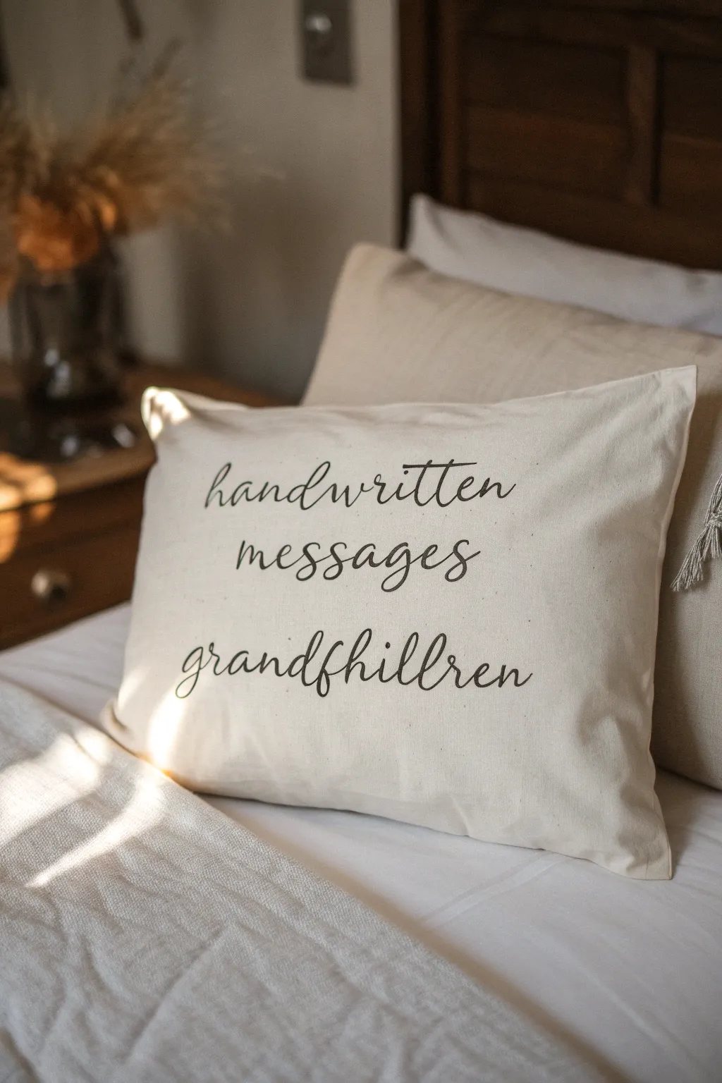 Cherish the warmth of handmade memories with personalized pillowcases that speak from the heart.