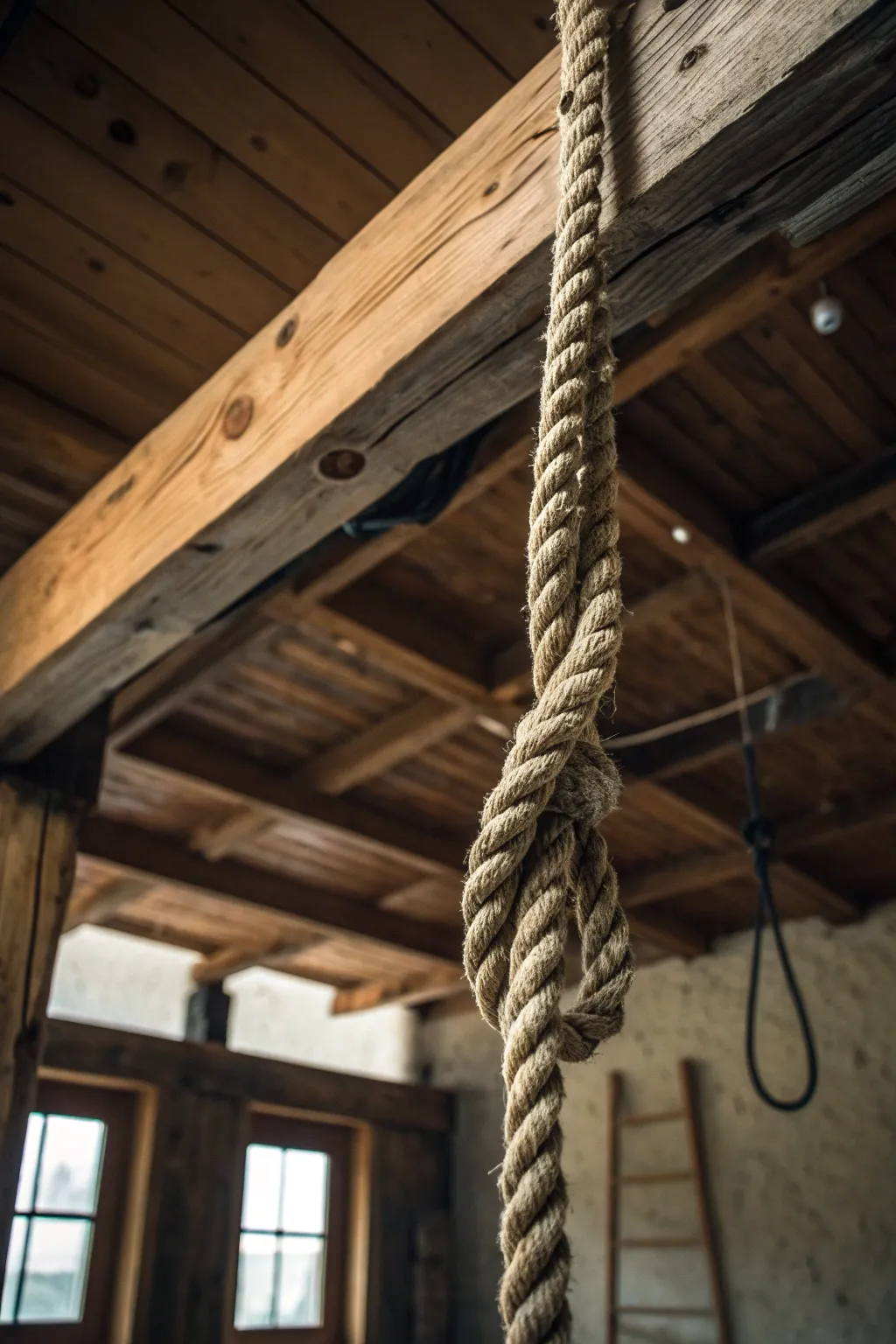 Elevate your workout with a handcrafted rope climb trainer—where strength meets artistry.
