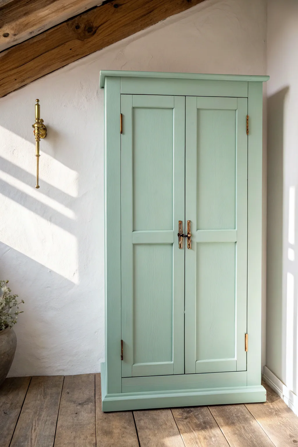 Transform your kitchen with a touch of pastel charm—where simplicity meets elegance.