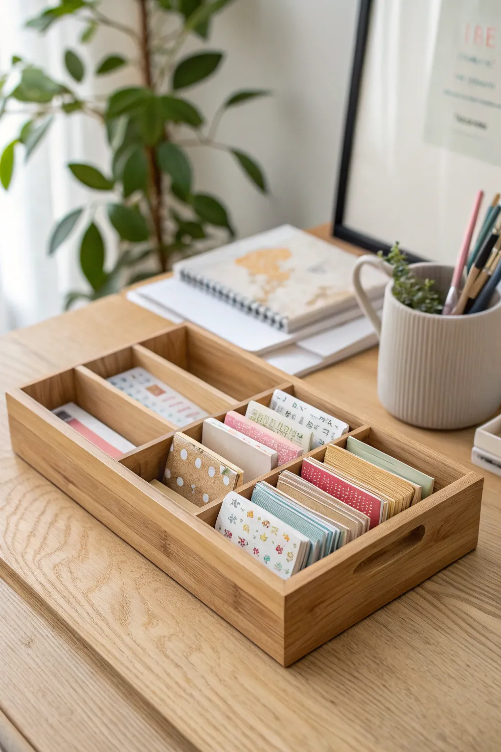 Organize your creativity with style: Discover the beauty of divided trays for your sticker collection.