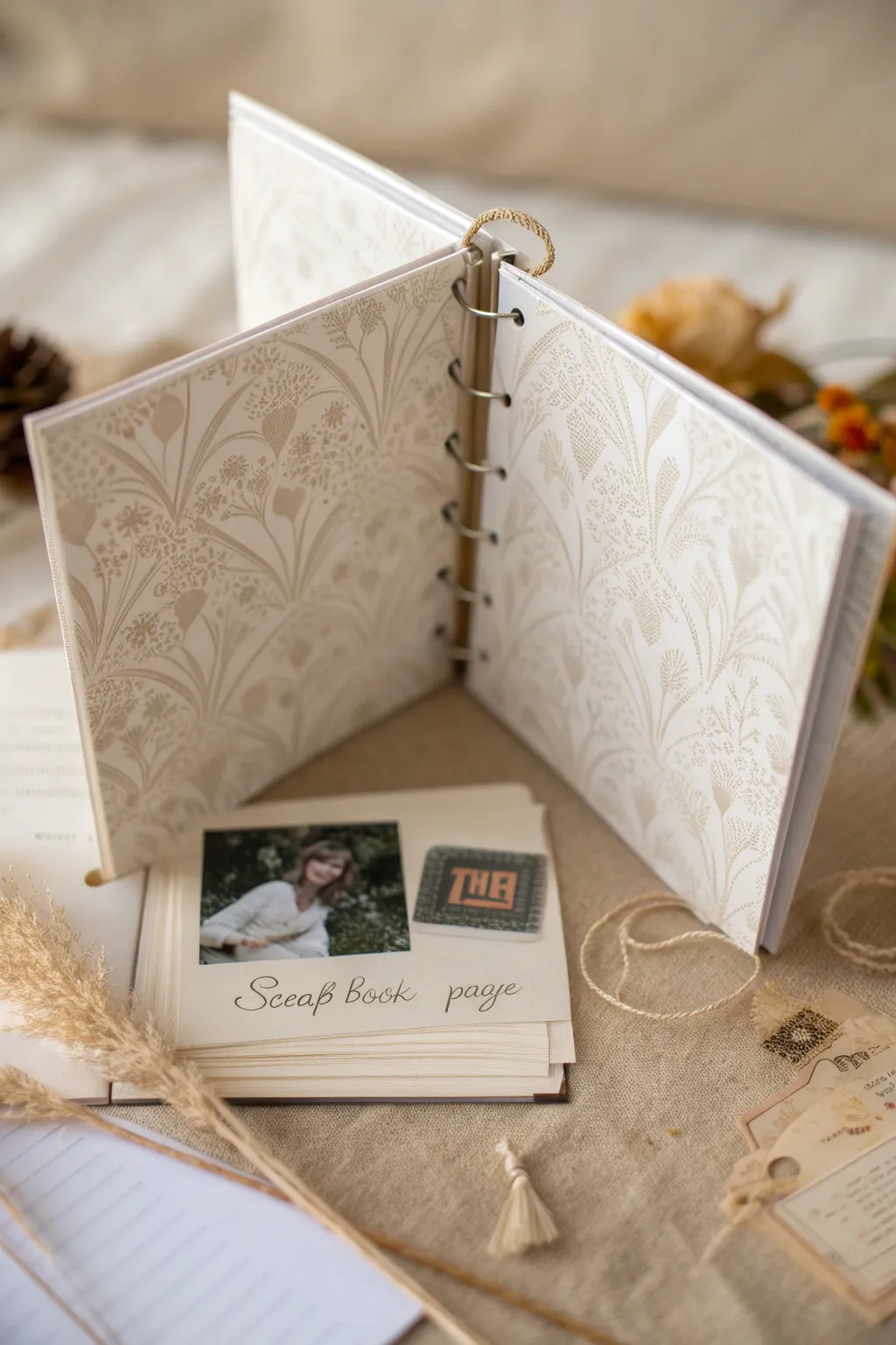 Discover the hidden stories with elegant pull-out tabs that invite you to explore more.