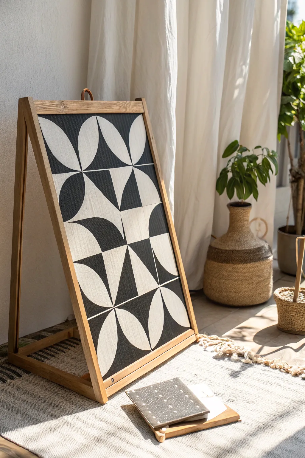 Explore the art of balance with interactive Notan panels—where simplicity meets playfulness.