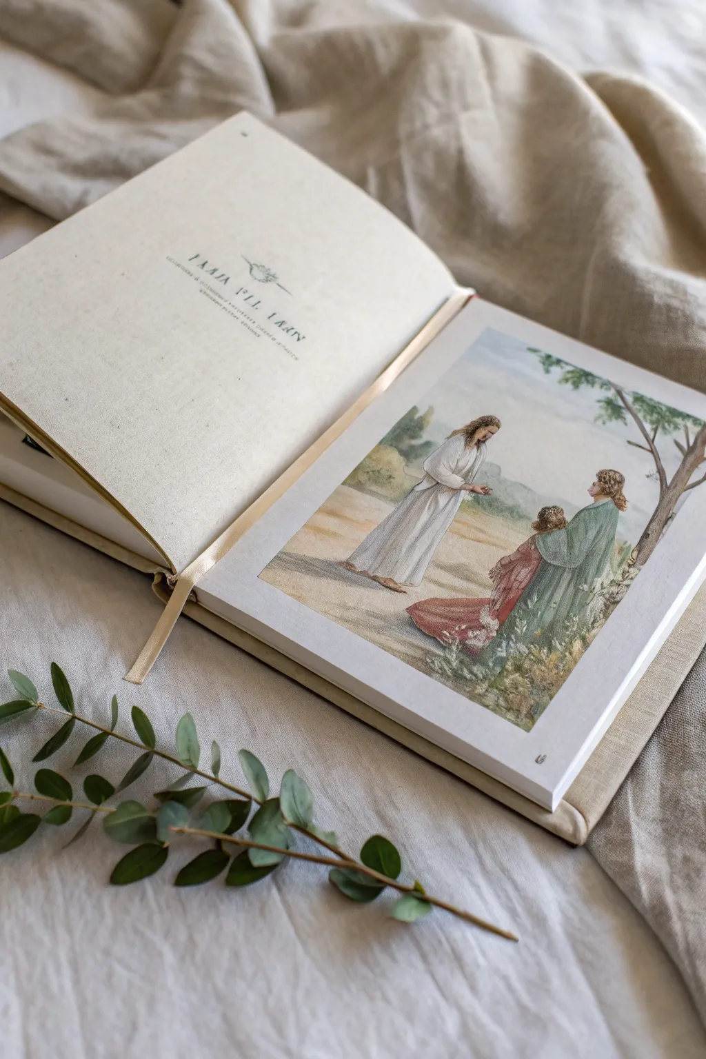 Discover the beauty of simplicity and storytelling with this handcrafted miracle storybook.