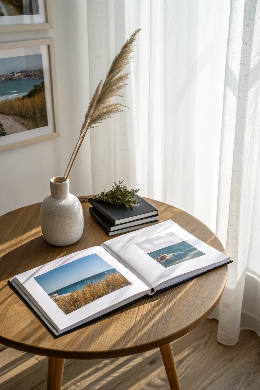 Capture cherished moments in a sleek, shareable digital memory book.
