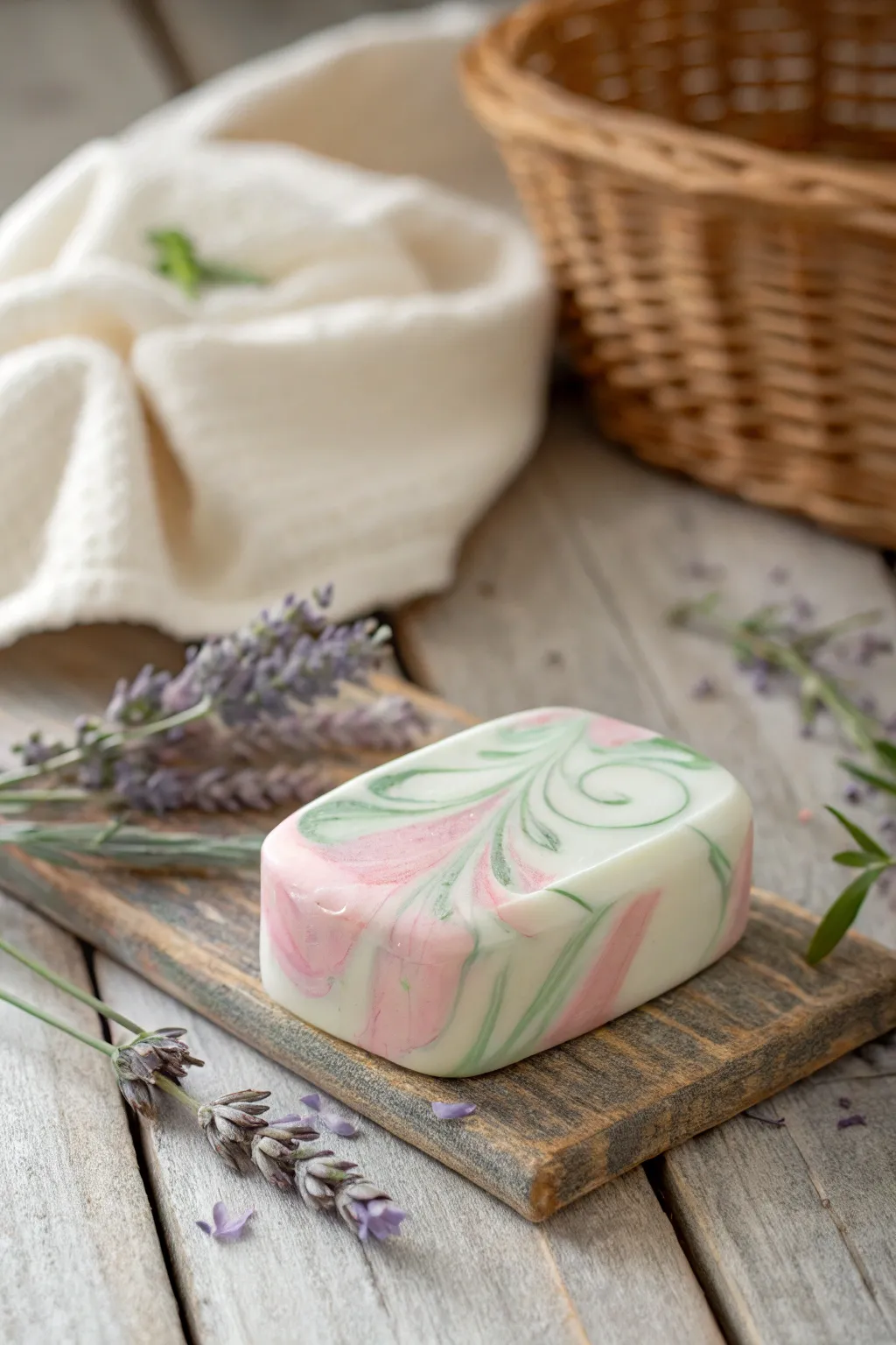 Craft your own slice of serenity with these beautifully handmade soap bars.