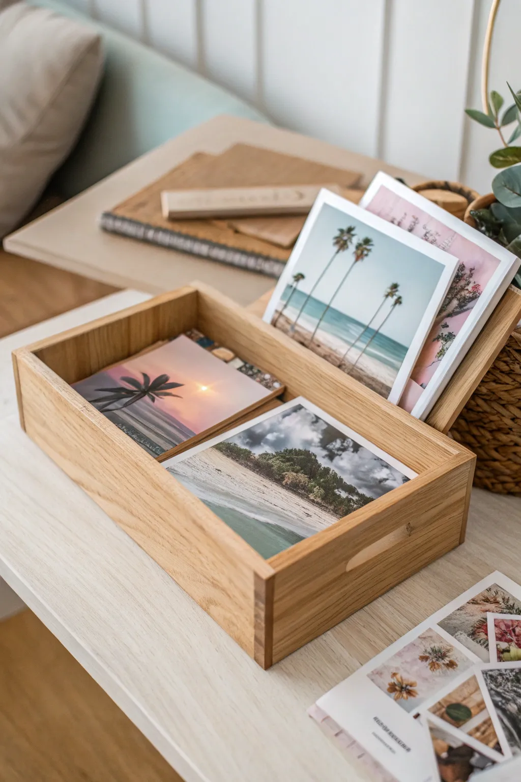 Unleash your creativity with this minimalist collage box, the perfect blend of Scandinavian simplicity and boho flair.