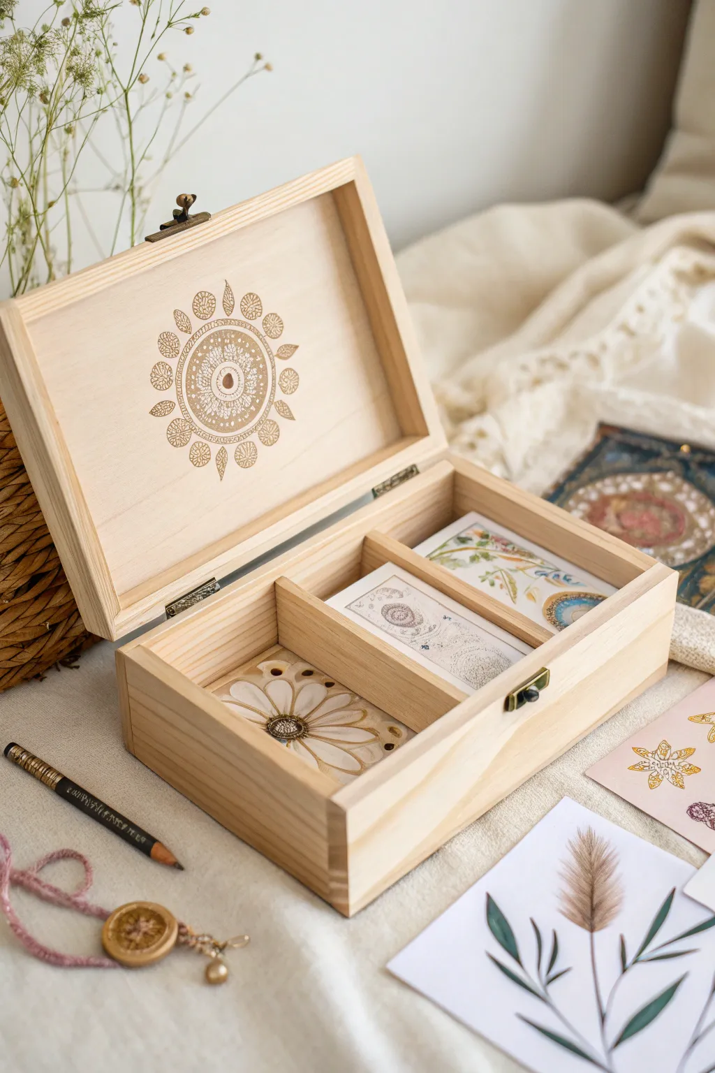 Express your love through the art of simplicity and beauty.