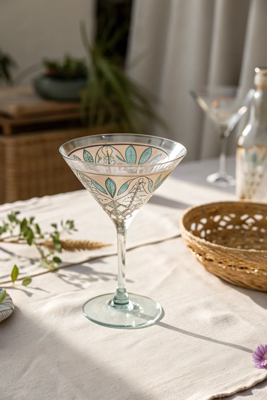 Elevate your sip with retro elegance: art deco designs meet minimalist charm.