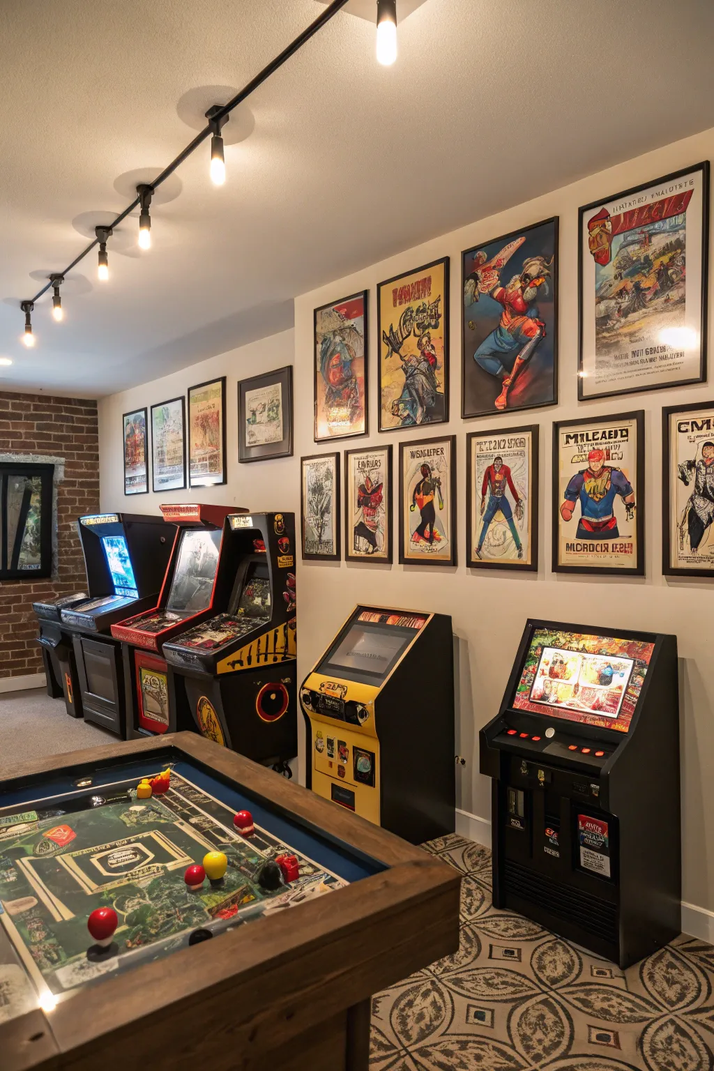Retro comic art adds playful personality.