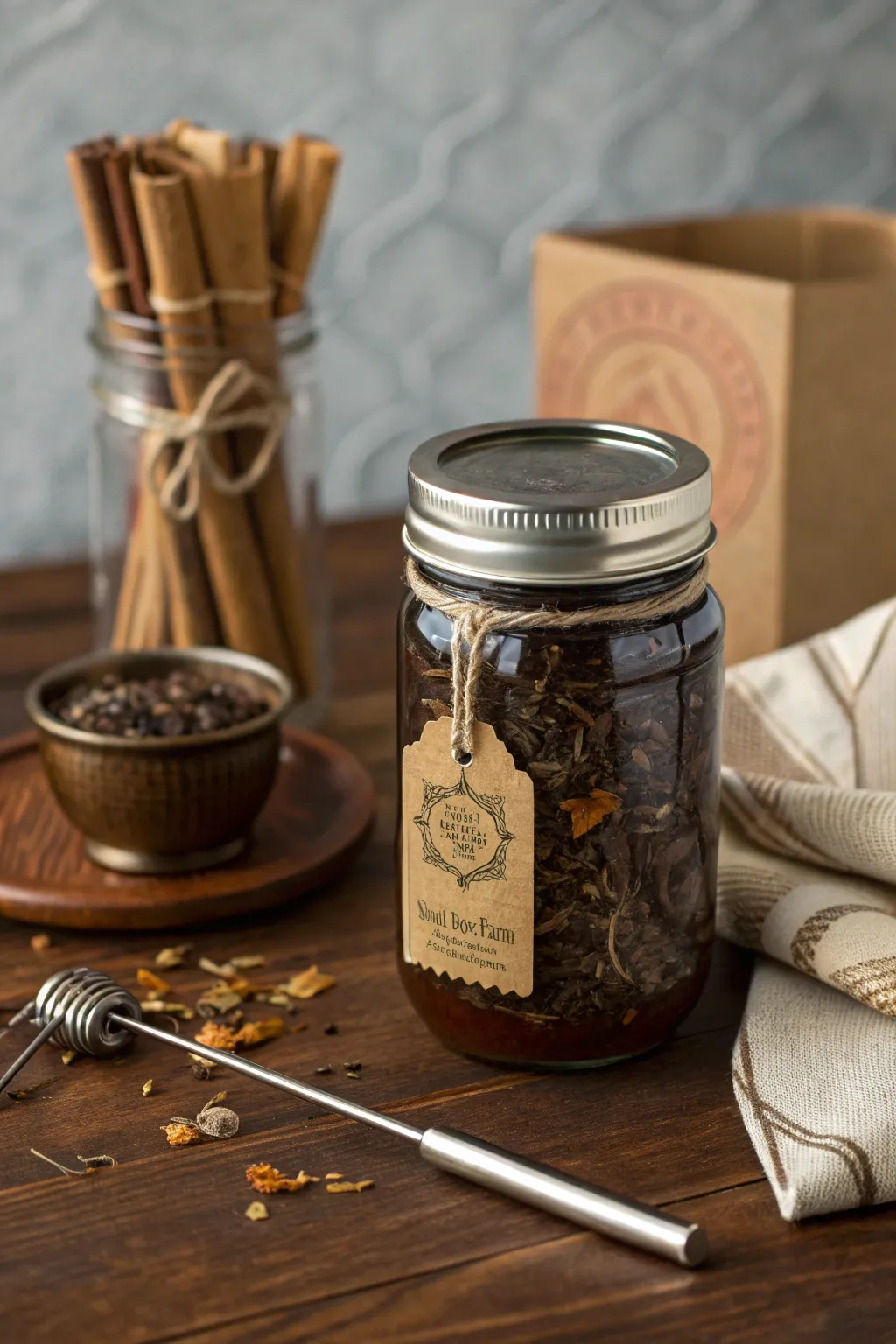 Elevate his tea ritual with this artisan tea jar gift—perfect for the craftsman at heart.