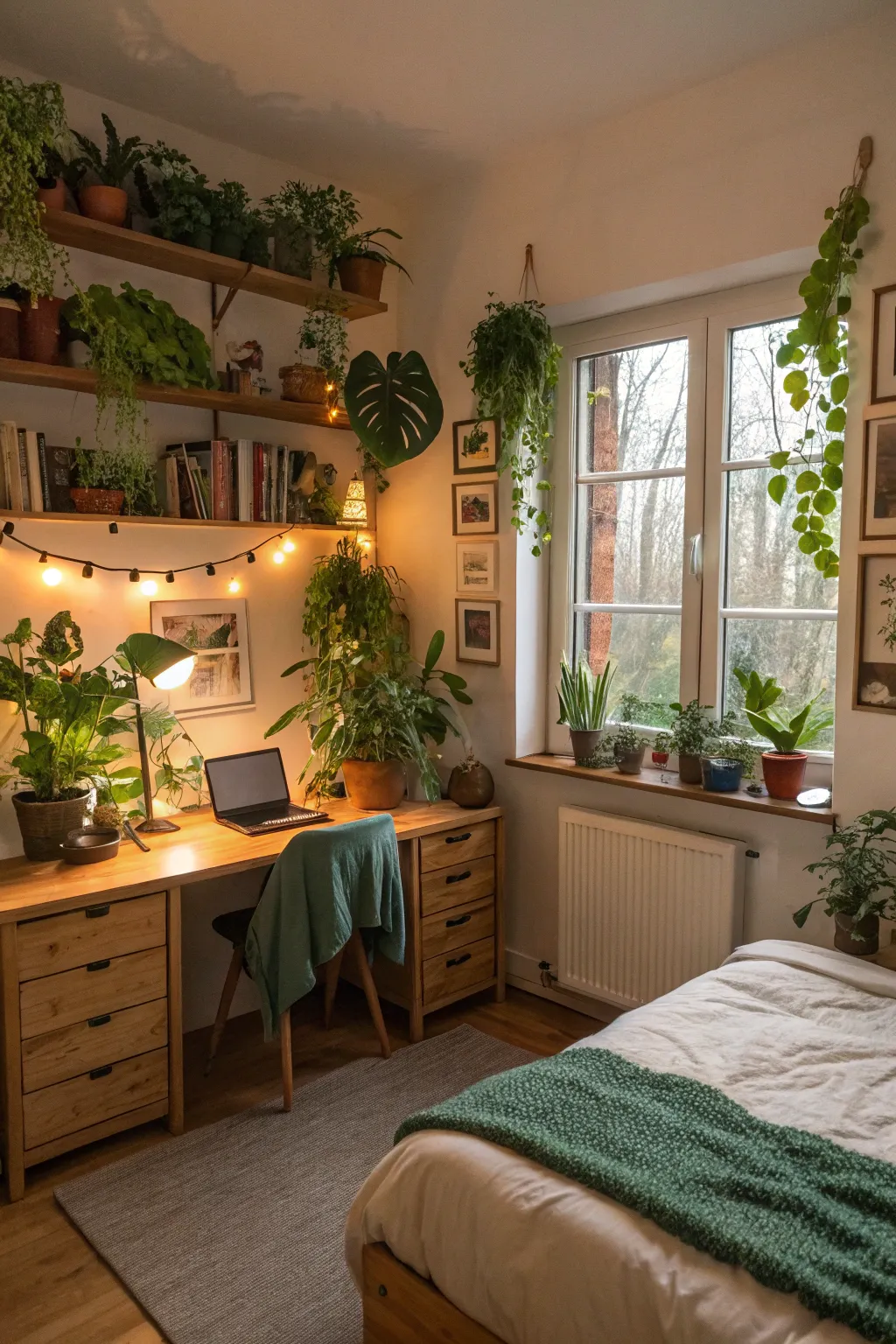 Greenery brings life and freshness to your space.