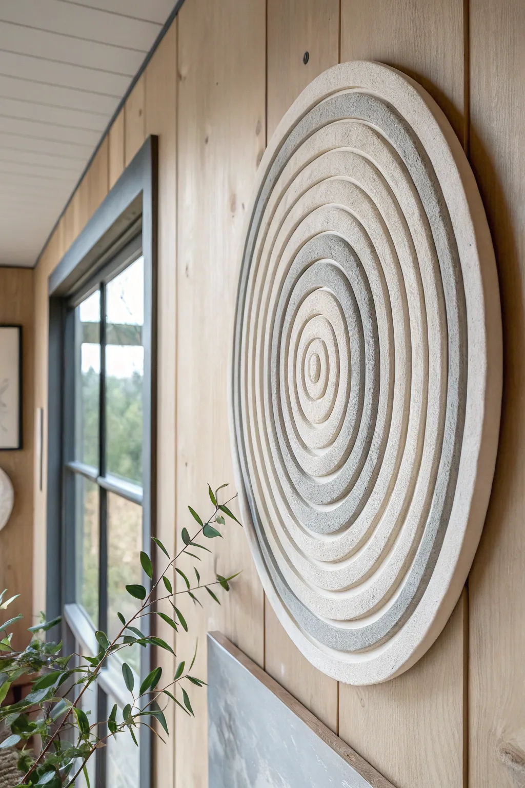 Elevate your space with the subtle elegance of monochrome clay art. #ScandinavianStyle #MinimalistDesign