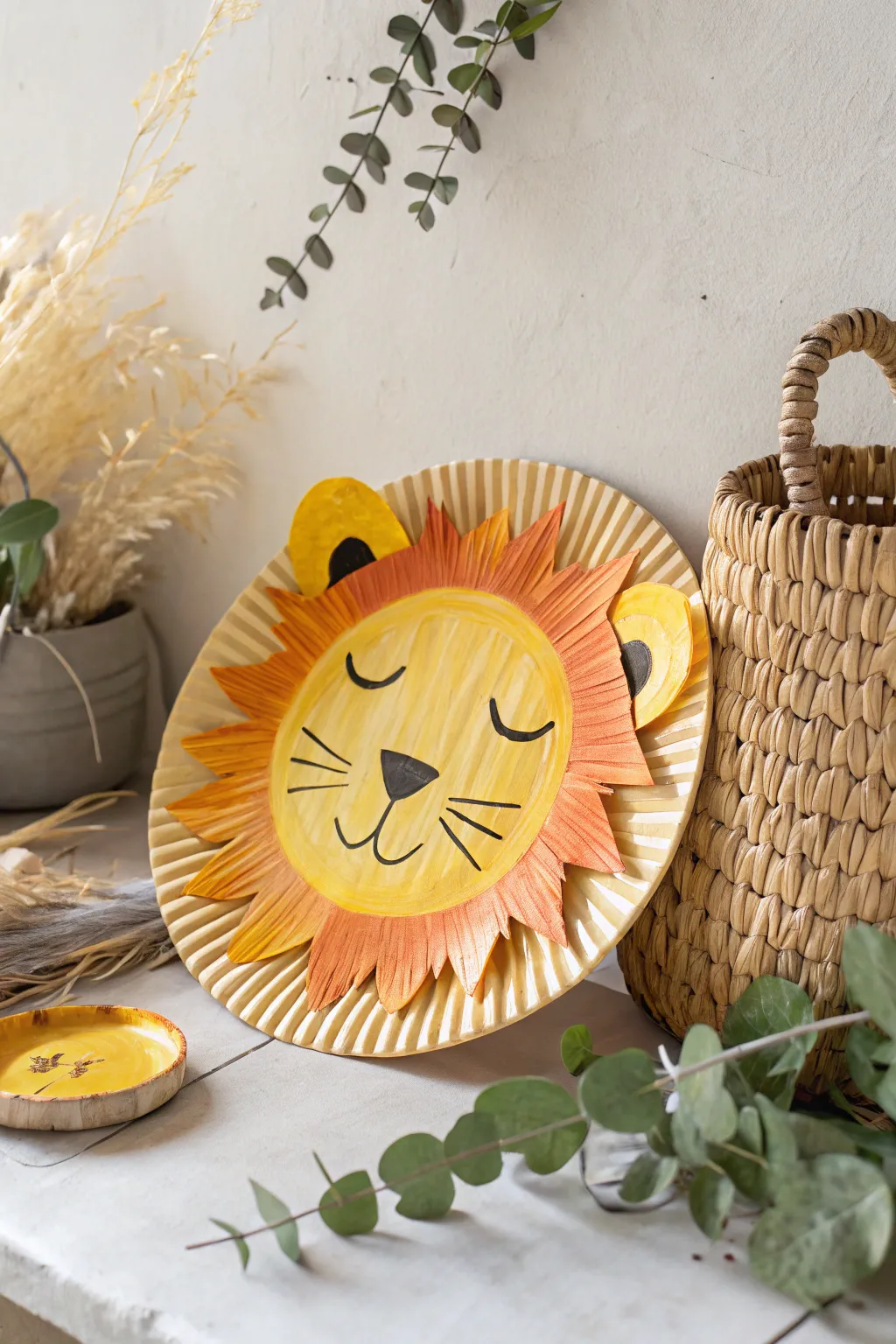 Unleash your inner artist with these delightful paper plate animal masks—perfect for jungle-themed adventures!