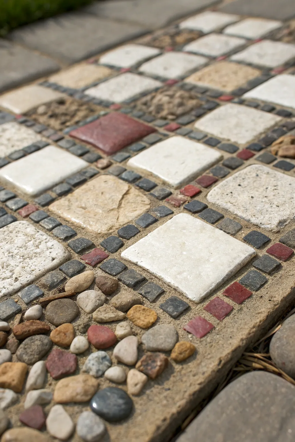 Discover the art of storytelling through mosaic; each square a chapter, together a beautiful narrative.